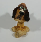 2002 RUSS Bobble Bods Heads Bloodhound Spring Motion Resin Dog Figurine Collectible By Doug Harris