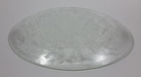 Duralex Corn Decor Embossed Tempered Clear Transparent Glass 9" Plate - France