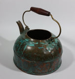 Vintage Revere Ware Rome, New York Copper Tea Kettle with Wooden Handle - No Lid - Treasure Valley Antiques & Collectibles