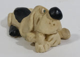 Russ Kathleen Kelly Critter Factory Black and White Hound Dog Collectible Resin Figurine #14200 Made in China - Treasure Valley Antiques & Collectibles