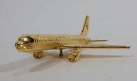 Extremely Rare China Southern Airlines (Group) Boeing Jumbo Jet Airplane Gold Plated Desk Model - Treasure Valley Antiques & Collectibles