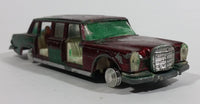 1950s Dinky Toys Meccano Mercedes-Benz 600 No. 128 Red Limo Limousine Die Cast Toy Car Vehicle - For Parts - Treasure Valley Antiques & Collectibles