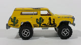 Vintage Majorette No. 236 4x4 Cherokee Indian Yellow 1:64 Scale Die Cast Toy Car SUV Vehicle - Made in France - Treasure Valley Antiques & Collectibles