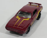 2014 Hot Wheels HW Workshop Performance '71 Plymouth Road Runner Dark Red Die Cast Toy Muscle Car Vehicle - Treasure Valley Antiques & Collectibles