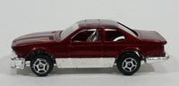 Vintage Summer Marz Karz Maroon Dark Red 8901 Die Cast Toy Car Vehicle - Made in China - Treasure Valley Antiques & Collectibles