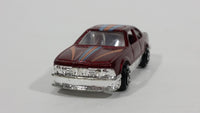 Vintage Summer Marz Karz Maroon Dark Red 8901 Die Cast Toy Car Vehicle - Made in China - Treasure Valley Antiques & Collectibles