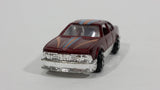 Vintage Summer Marz Karz Maroon Dark Red 8901 Die Cast Toy Car Vehicle - Made in China - Treasure Valley Antiques & Collectibles
