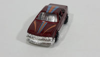 Vintage Summer Marz Karz Maroon Dark Red 8901 Die Cast Toy Car Vehicle - Made in China - Treasure Valley Antiques & Collectibles