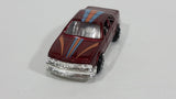 Vintage Summer Marz Karz Maroon Dark Red 8901 Die Cast Toy Car Vehicle - Made in China - Treasure Valley Antiques & Collectibles