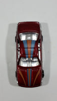 Vintage Summer Marz Karz Maroon Dark Red 8901 Die Cast Toy Car Vehicle - Made in China - Treasure Valley Antiques & Collectibles