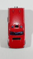 1980s Majorette Range Rover Fire Dept. District 3 Red No. 246 1/60 Scale Die Cast Toy Car Emergency Vehicle w/ Hitch - Treasure Valley Antiques & Collectibles