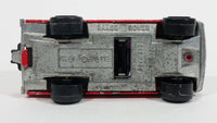 1980s Majorette Range Rover Fire Dept. District 3 Red No. 246 1/60 Scale Die Cast Toy Car Emergency Vehicle w/ Hitch - Treasure Valley Antiques & Collectibles