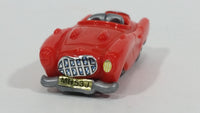 Ferrero Kinder Surprise Classic MGB Convertible Style Snap Together Plastic Miniature Dark Orange Toy Car Vehicle - Treasure Valley Antiques & Collectibles