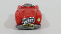 Ferrero Kinder Surprise Classic MGB Convertible Style Snap Together Plastic Miniature Dark Orange Toy Car Vehicle - Treasure Valley Antiques & Collectibles