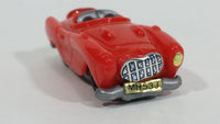Ferrero Kinder Surprise Classic MGB Convertible Style Snap Together Plastic Miniature Dark Orange Toy Car Vehicle - Treasure Valley Antiques & Collectibles