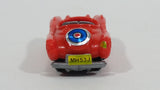 Ferrero Kinder Surprise Classic MGB Convertible Style Snap Together Plastic Miniature Dark Orange Toy Car Vehicle - Treasure Valley Antiques & Collectibles