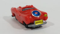 Ferrero Kinder Surprise Classic MGB Convertible Style Snap Together Plastic Miniature Dark Orange Toy Car Vehicle - Treasure Valley Antiques & Collectibles