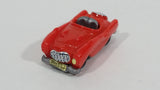 Ferrero Kinder Surprise Classic MGB Convertible Style Snap Together Plastic Miniature Dark Orange Toy Car Vehicle - Treasure Valley Antiques & Collectibles