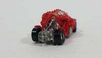 1986 Hot Wheels Speed Demons Double Demon Dinosaur Red Die Cast Toy Car Vehicle - Treasure Valley Antiques & Collectibles