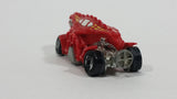 1986 Hot Wheels Speed Demons Double Demon Dinosaur Red Die Cast Toy Car Vehicle - Treasure Valley Antiques & Collectibles