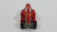 1986 Hot Wheels Speed Demons Double Demon Dinosaur Red Die Cast Toy Car Vehicle - Treasure Valley Antiques & Collectibles