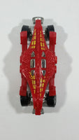 1986 Hot Wheels Speed Demons Double Demon Dinosaur Red Die Cast Toy Car Vehicle - Treasure Valley Antiques & Collectibles