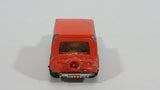 Vintage Jeep CJ-7 Orange Die Cast Toy Car Vehicle with Opening Hood Made in Hong Kong - Treasure Valley Antiques & Collectibles