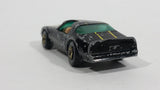 Rare Vintage 1982 Hot Wheels Hot Ones Hot Bird Black Yellow Die Cast Toy Car Vehicle - Gold Wheels