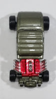 2013 Maisto Fresh Metal Knuckle Dragger Army Green Hot Rod Die Cast Toy Car Vehicle - Treasure Valley Antiques & Collectibles