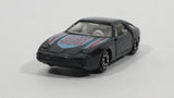 Vintage 1980s Porsche 928 Turbo Black Die Cast Toy Race Car Vehicle w/ Opening Doors - Treasure Valley Antiques & Collectibles