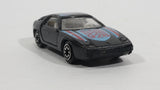 Vintage 1980s Porsche 928 Turbo Black Die Cast Toy Race Car Vehicle w/ Opening Doors - Treasure Valley Antiques & Collectibles