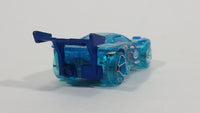 2010 Hot Wheels Race World - Earth or Speed & Splash Paradigm Shift Translucent Blue Die Cast Toy Car Vehicle - Treasure Valley Antiques & Collectibles