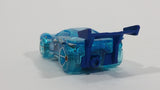 2010 Hot Wheels Race World - Earth or Speed & Splash Paradigm Shift Translucent Blue Die Cast Toy Car Vehicle - Treasure Valley Antiques & Collectibles