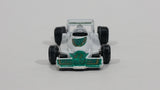 Unknown Brand Black Widow #22 Formula 1 White with Gold and Green Die Cast Toy Race Car Vehicle - Treasure Valley Antiques & Collectibles