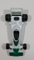 Unknown Brand Black Widow #22 Formula 1 White with Gold and Green Die Cast Toy Race Car Vehicle - Treasure Valley Antiques & Collectibles