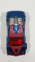 2015 Hot Wheels Marvel Spider-Man VS. the Sinister Six Zotic Blue Red Die Cast Toy Car Vehicle - Treasure Valley Antiques & Collectibles