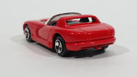 Maisto 1997 Dodge Viper RT/10 Convertible Red Die Cast Toy Car Vehicle - Treasure Valley Antiques & Collectibles