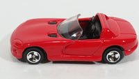 Maisto 1997 Dodge Viper RT/10 Convertible Red Die Cast Toy Car Vehicle - Treasure Valley Antiques & Collectibles