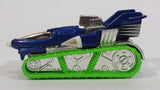 1998 Hot Wheels Crazy Classics II Treadator Metalflake Dark Blue and Green Die Cast Toy Car Vehicle - Treasure Valley Antiques & Collectibles