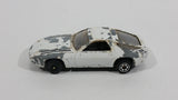 1980s Yatming Porsche 928 White With Black Stripes Die Cast Toy Car Vehicle No. 1034 - Treasure Valley Antiques & Collectibles