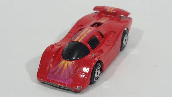 1988 Hot Wheels Ultra Hots Sol-Aire CX-4 Red Die Cast Toy Car Vehicle Opening Rear Hood - Treasure Valley Antiques & Collectibles