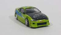 2002 Racing Champions Fast & Furious Paul Walker's Lime Green 1995 Mitsubishi Eclipse GSX Turbo Toy Import Race Car Vehicle - Missing the Spoiler