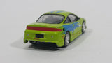 2002 Racing Champions Fast & Furious Paul Walker's Lime Green 1995 Mitsubishi Eclipse GSX Turbo Toy Import Race Car Vehicle - Missing the Spoiler