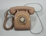 Vintage 1954-1975 GTE Automatic Electric Sand/Beige Model AE-80 Rotary Telephone - Working - Treasure Valley Antiques & Collectibles