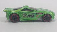 2011 Hot Wheels Video Game Heroes Scorcher Green Die Cast Toy Car Vehicle