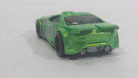 2011 Hot Wheels Video Game Heroes Scorcher Green Die Cast Toy Car Vehicle