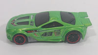 2011 Hot Wheels Video Game Heroes Scorcher Green Die Cast Toy Car Vehicle