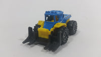 2016 Matchbox MBX Construction Dirt Smasher Blue/Yellow Die Cast Toy Construction Equipment Vehicle - Treasure Valley Antiques & Collectibles