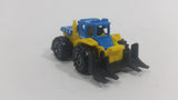 2016 Matchbox MBX Construction Dirt Smasher Blue/Yellow Die Cast Toy Construction Equipment Vehicle - Treasure Valley Antiques & Collectibles