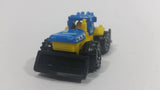 2016 Matchbox MBX Construction Dirt Smasher Blue/Yellow Die Cast Toy Construction Equipment Vehicle - Treasure Valley Antiques & Collectibles